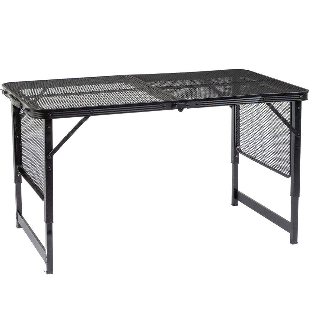 4.7ft Black Outdoor Folding Table
