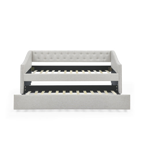 The Double Sofa Bed Has A Double Roller Upholstered Tufted Sofa Bed Unavailable Platforms- Temu