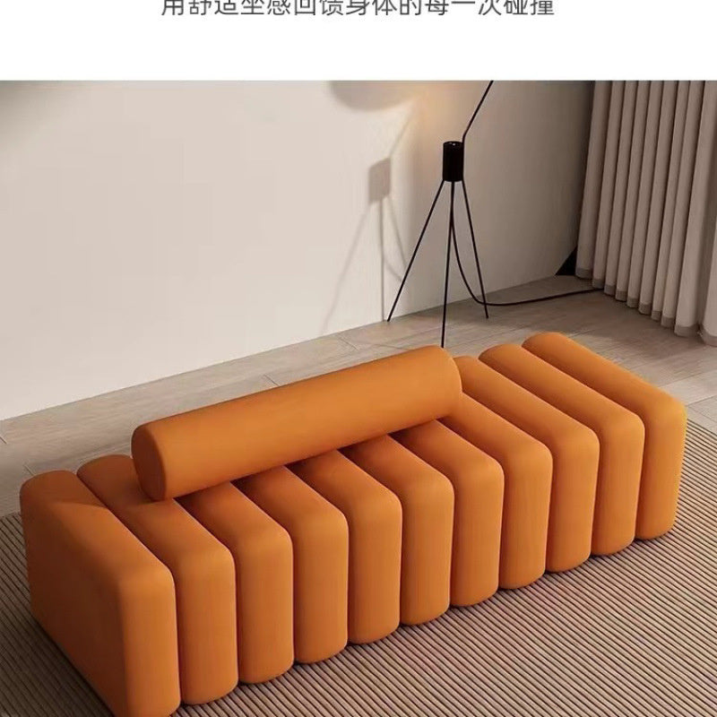 Multi Functional Rest And Shoe Changing Stool In The Cloakroom