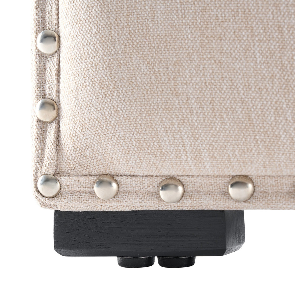 Storage Headboard With Charging Station This Upholstered Bed Frame Features A Practical Storage Headboard With A Built-in Charging Station, Offering Convenient Access To Power For Your Devices. Keep