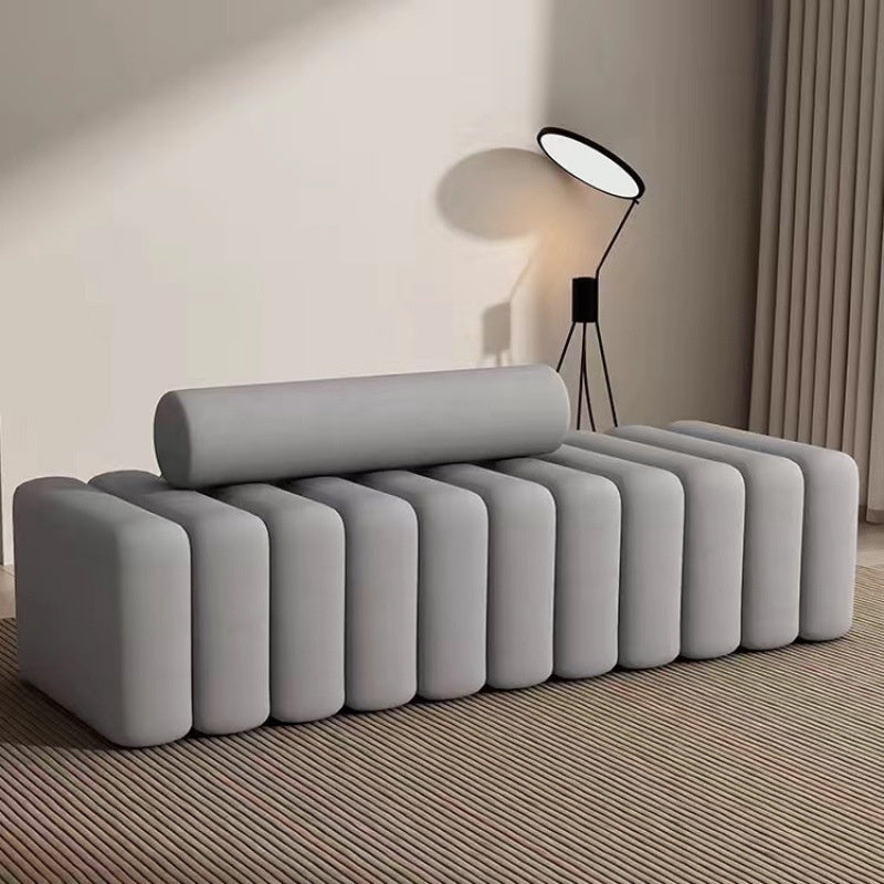 Multi Functional Rest And Shoe Changing Stool In The Cloakroom