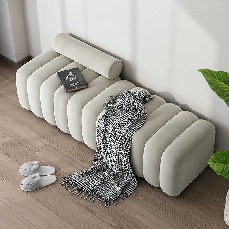 Multi Functional Rest And Shoe Changing Stool In The Cloakroom