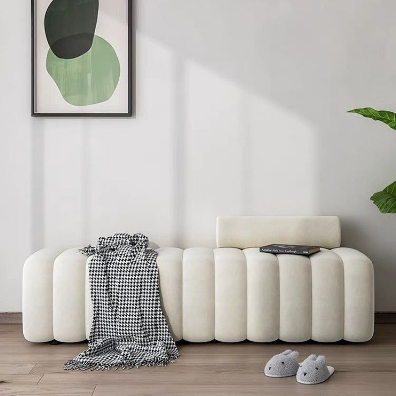 Multi Functional Rest And Shoe Changing Stool In The Cloakroom